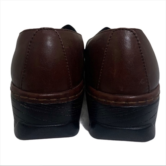 KLOGS Womens Clog 8 wide brown black stretchy - Picture 4 of 8